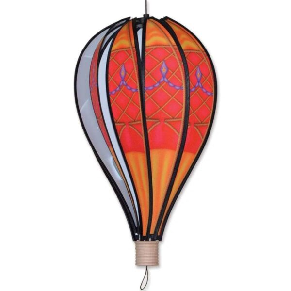 18 in. Red Vintage Hot Air Balloon