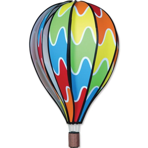 22 in. Rainbow Hot Air Balloon