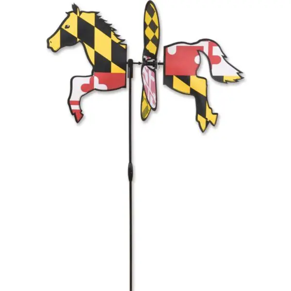 Maryland Flag Horse - Petite Spinner